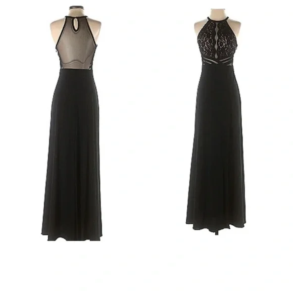 Morgan & Co. Dresses | Morgan & Co Formal Dress Navy Blue | Color: Blue | Size: 8 | Ddoble's Closet
